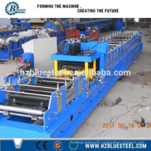 Top Quality Full Automatic C Z Purlin Roll Forming Machine / Metal Roof Use Changable Size C Channel Truss Roll Forming Machine